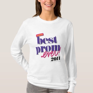 T-shirt Le meilleur pourpre de bal d'étudiants jamais -
