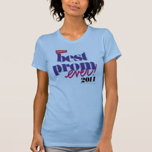T-shirt Le meilleur pourpre de bal d'étudiants jamais -