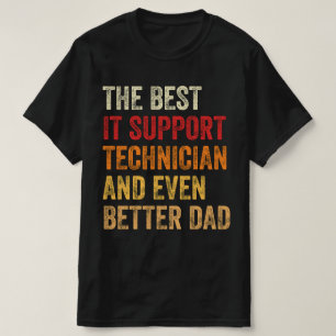 T-shirt Le Meilleur Technicien De Support Informatique Et 