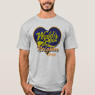 T-shirt Le meilleur voisin du monde