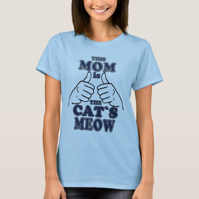 T-shirt Le Meow Graphic Tee du chat (Devant)