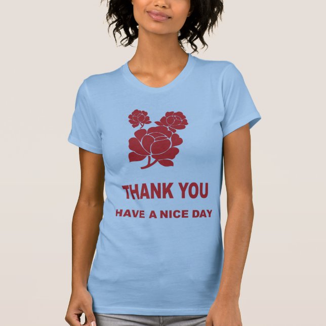 T-SHIRT LE MERCI ONT UN BEAU JOUR (Devant)