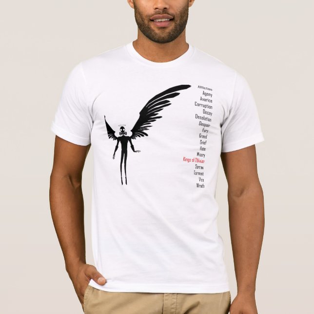 T-shirt Le Messiah de tempête de feu (Devant)