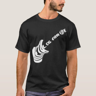 T-shirt Le métal est pour la vie