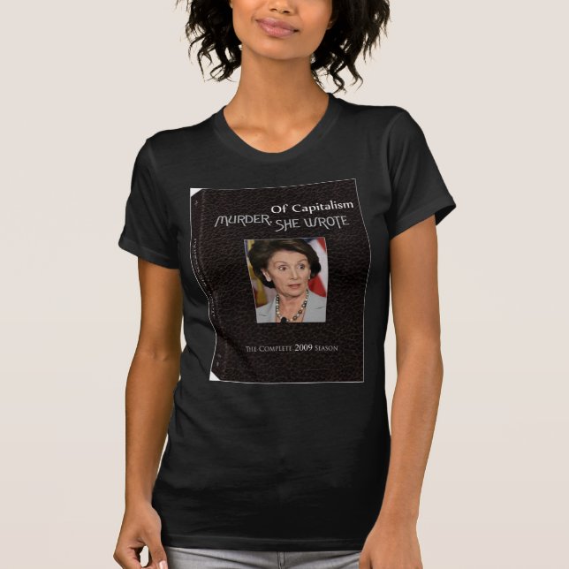 T-shirt Le meurtre Pelosi a écrit (Devant)