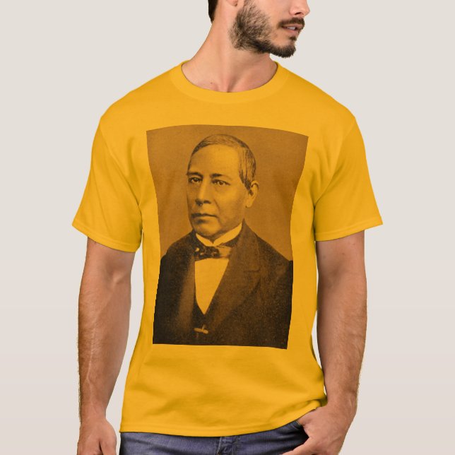 T-shirt Le Mexique : Benito Juarez (Devant)