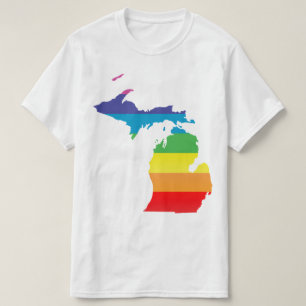 T-shirt le Michigan a barré la fierté