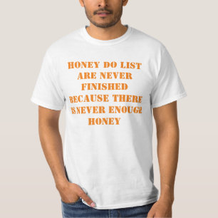 T-shirt Le miel énumèrent