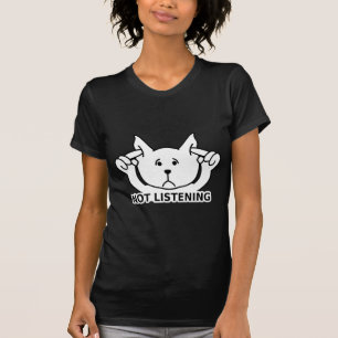 T-shirt Le mignon chien qui n'écoute pas