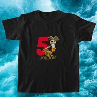 T-shirt Le mignon pirate garçon