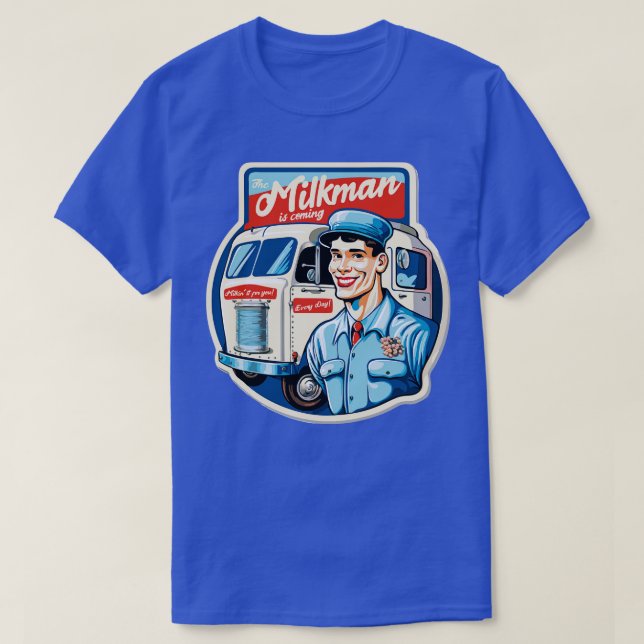 T-shirt le milkman 1 (Design devant)