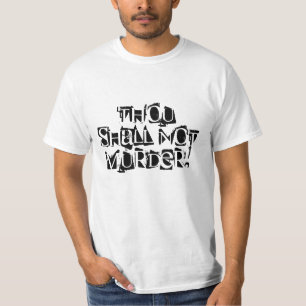 T-shirt Le mille n'assassinera pas !