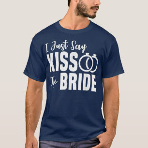 T-shirt Le Ministre Mariage Officiel Du Mariage Embrasse L