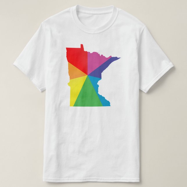 T-shirt le Minnesota a pêché la fierté (Design devant)