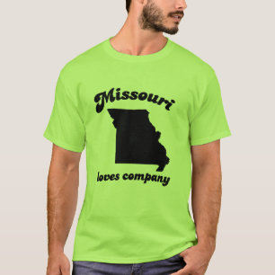 T-shirt Le Missouri aime la société