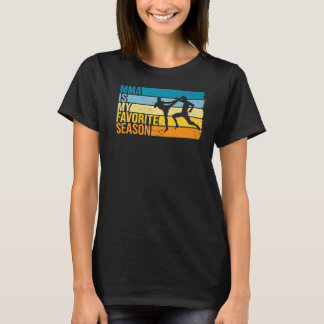 T-shirt Le mixed martial art Est Ma Saison Préférée Pour L