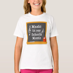 T-shirt Le Mois de la musique est pour les musiciens
