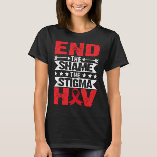 T-shirt Le Mois de la sensibilisation au VIH/sida met fin