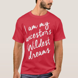 T-shirt Le Mois de l'histoire des Noirs Chemises Femmes An