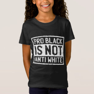 T-Shirt Le Mois de l'histoire noire Pro n'est pas une mani