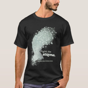T-shirt Le Mois De Sensibilisation À La Santé Mentale Lutt