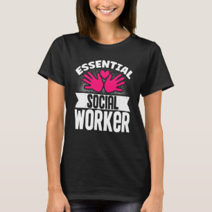 T-shirt Le Mois Du Travail Social À L'École Met En Oeuvre