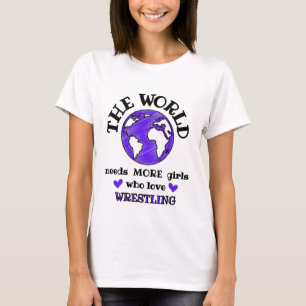 T-shirt Le monde a besoin de plus de filles qui aiment la 
