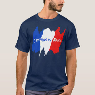 T-shirt Le monde de la France soutient la victoire de