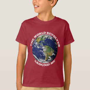 T-shirt Le Monde tourne autour de moi Enfants