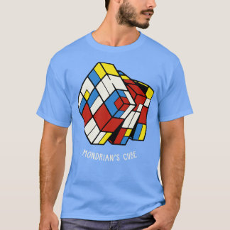 T-shirt Le MondrianCube par Tobe Fonseca