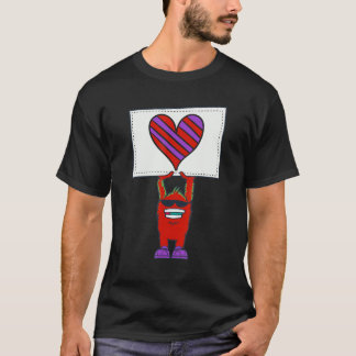 T-shirt Le monstre de Saint Valentin