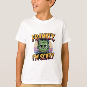 T-shirt Le monstre T Shirt d'Halloween Frankenstein