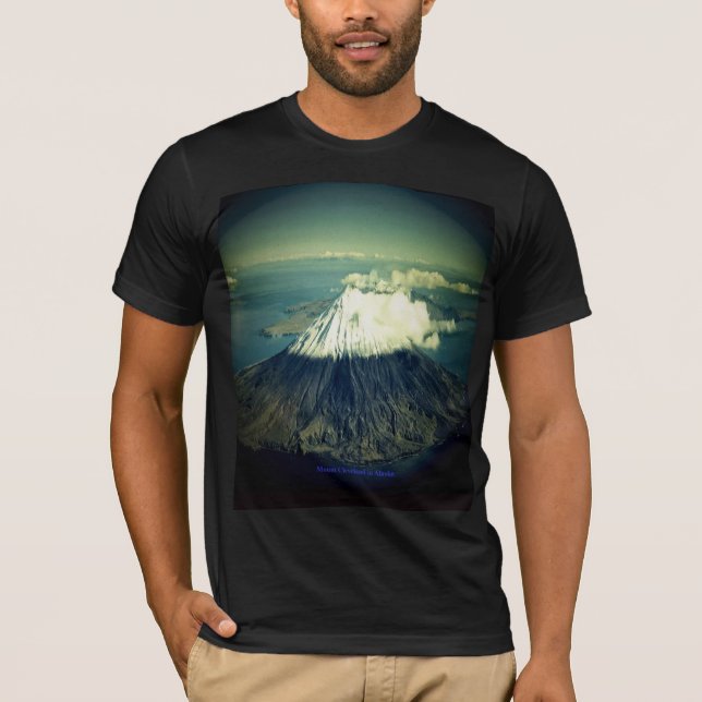 T-shirt Le mont Cleveland, Alaska (Devant)