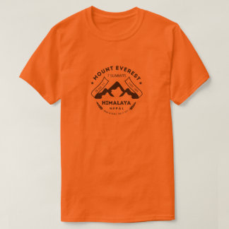 T-shirt Le mont Everest