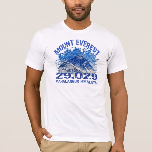 T-shirt Le mont Everest (Devant)