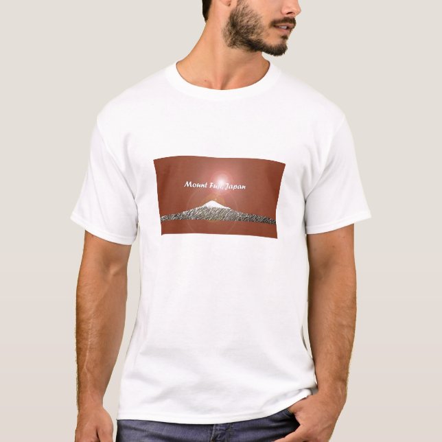 T-shirt Le mont Fuji, Japon (Devant)