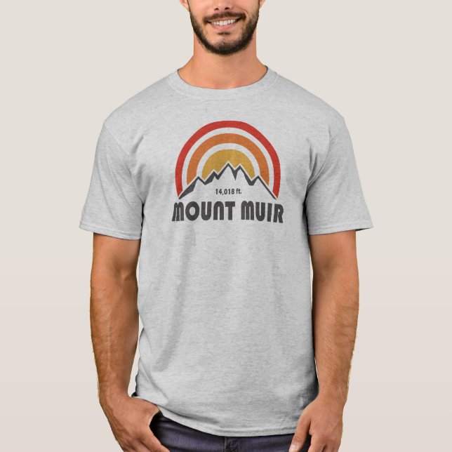 T-shirt Le mont Muir Californie (Devant)