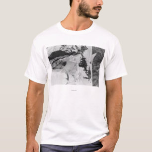 T-shirt Le mont Rainier, grimpeurs de glacier de WA