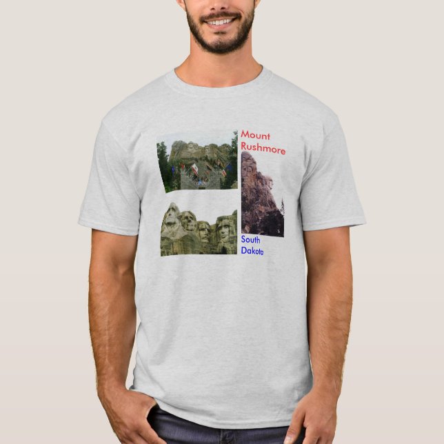 T-shirt Le mont Rushmore (Devant)