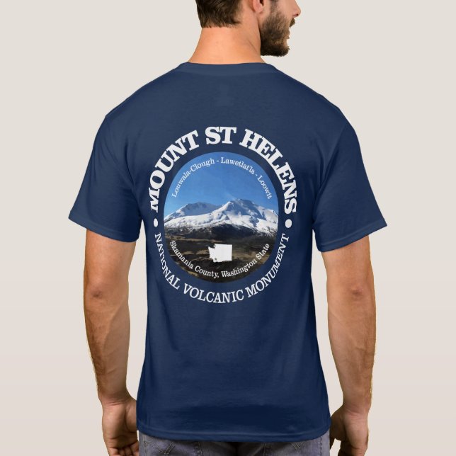 T-shirt Le mont Sainte-Hélène (Dos)
