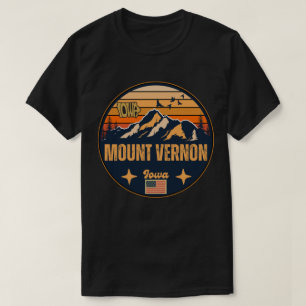 T-shirt Le mont Vernon, Iowa
