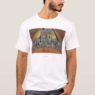 T-shirt Le Mont Vernon, New York - grandes scènes de