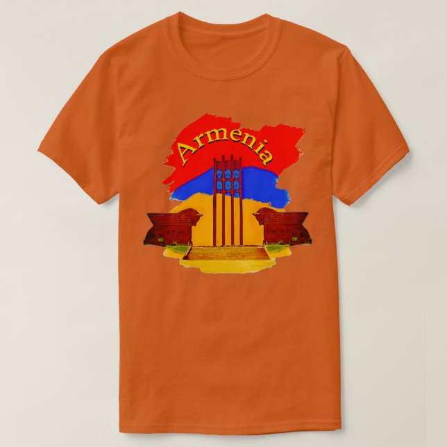 T-shirt Le monument de l'indépendance arménienne (Design devant)