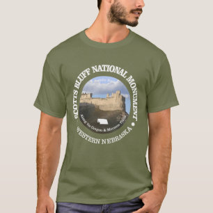 T-shirt Le monument national de Scotts Bluff