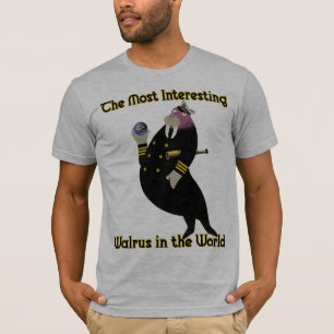 T-shirt Le morse le plus intéressant au monde