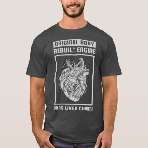 T-shirt Le Moteur D'Origine Corps Reconstruite Fonctionne