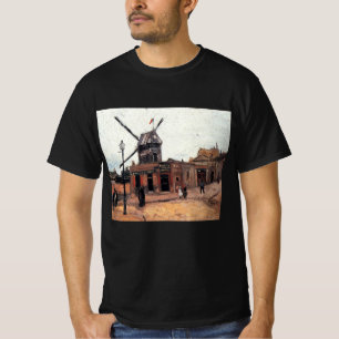 T-shirt Le Moulin de la Galette par Vincent van Gogh