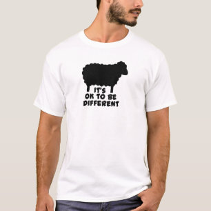 T-shirt Le mouton noir - ça va être différent
