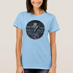 T-shirt Le mur Trump