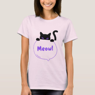 T-shirt Le murmure caché du chat